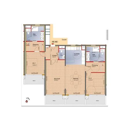 Le Sporting Megeve Apartments מראה חיצוני תמונה