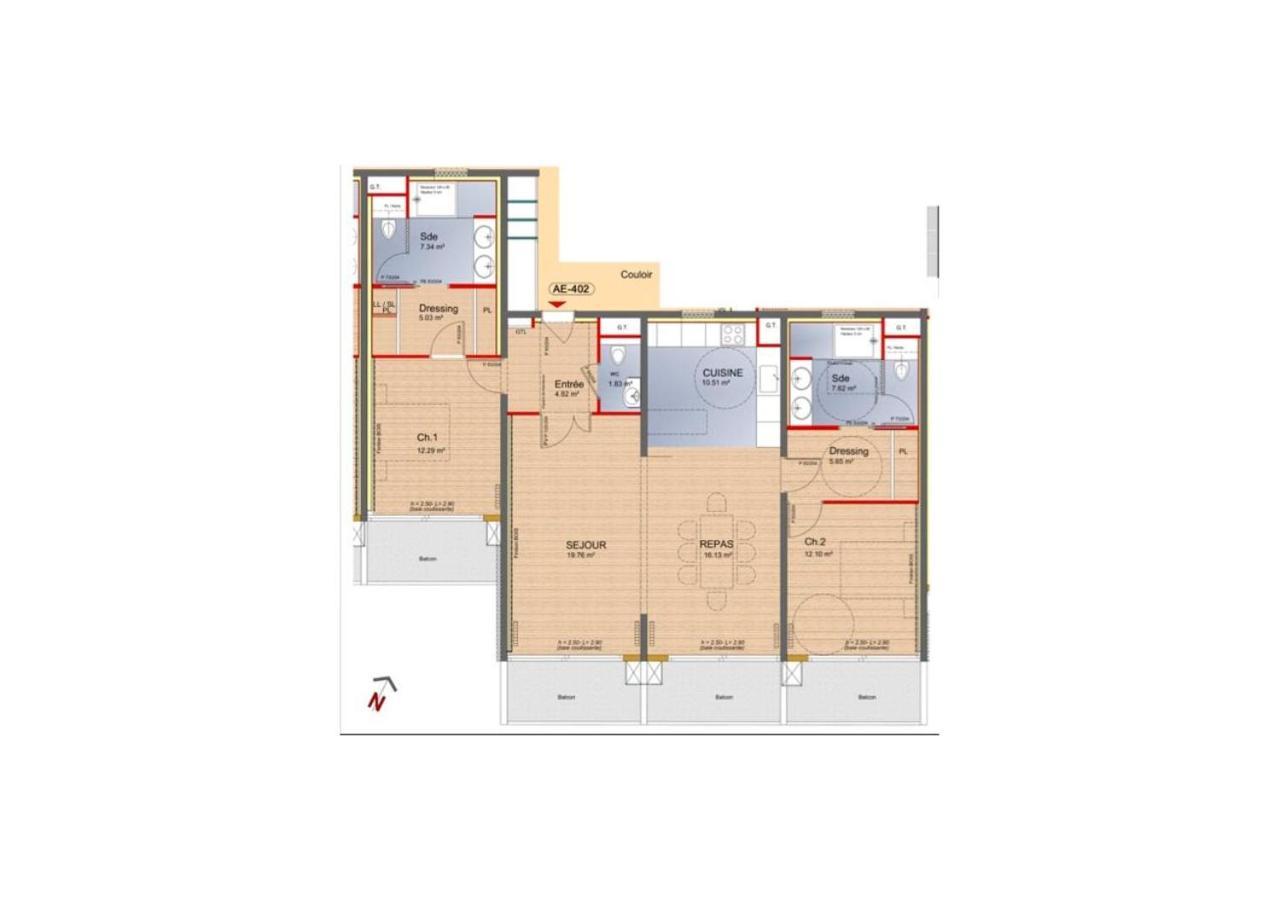 Le Sporting Megeve Apartments מראה חיצוני תמונה